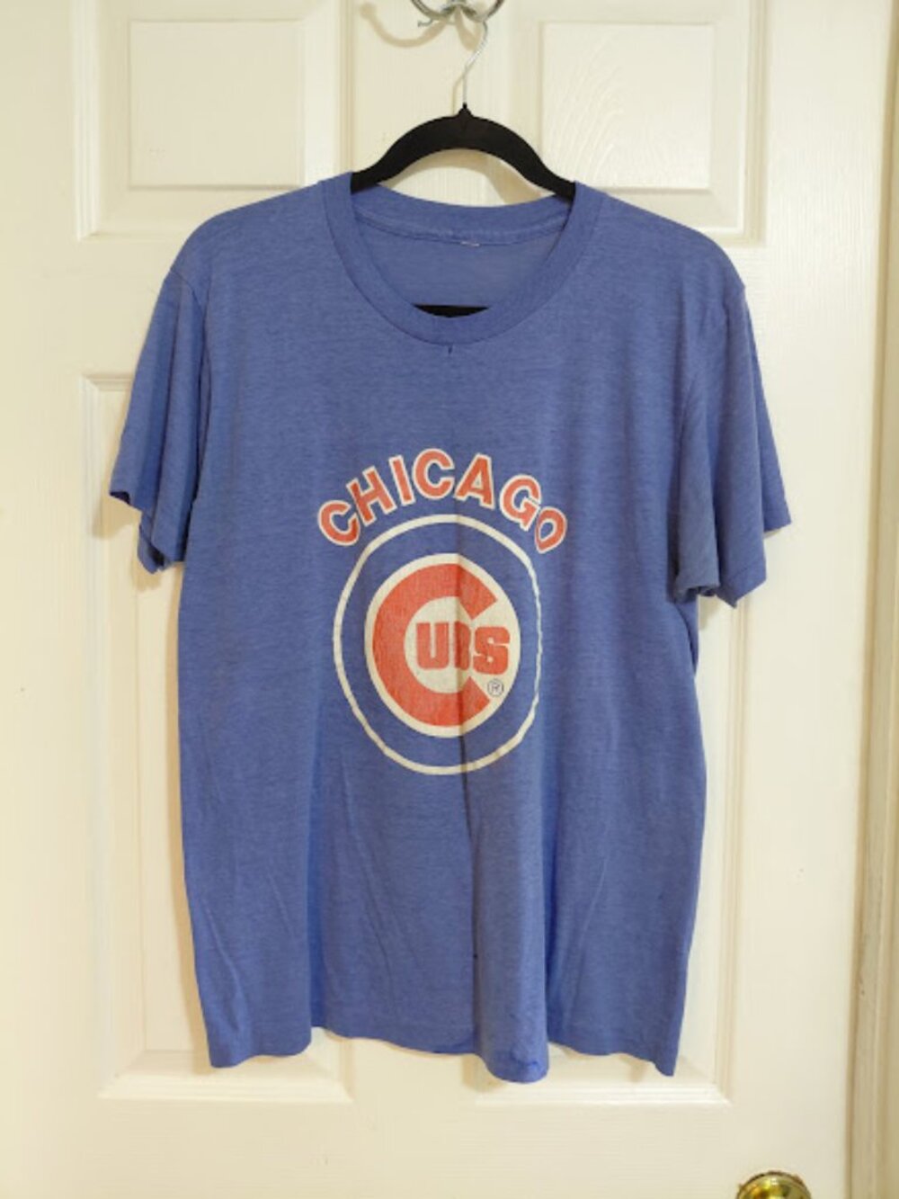 Vintage 80's S.S. LTD Chicago Cubs MLB Baseball Logo Single Stitch T-Shirt
